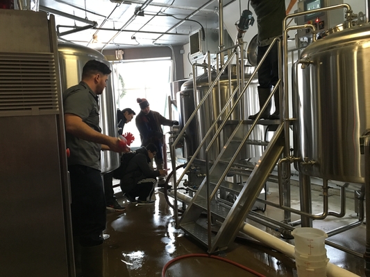 tipo chiavi in mano di verticale dei sistemi di Brewpub dell'attrezzatura di microbirrificio di 500L 1000L SS304