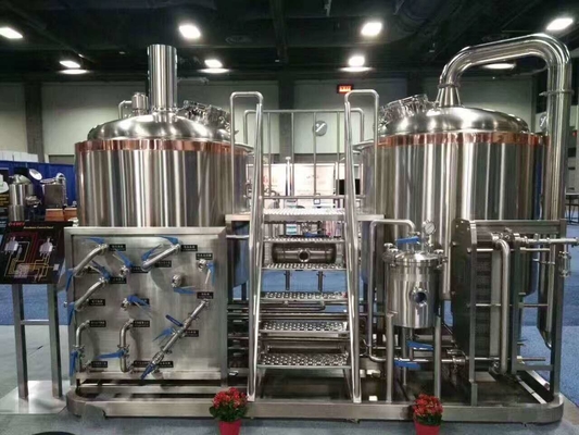attrezzatura rivestita di microbirrificio del fermentatore del woolrock della fabbrica di birra 12Hl con l'isolamento della schiuma di poliuretano