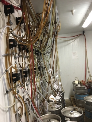 Tipo moderno classico attrezzatura di microbirrificio con il carro armato conico del tino di fermentazione