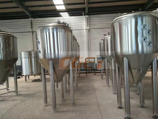 Birra industriale del carro armato dell'acciaio inossidabile del fermentatore di 20 barilotti che fa attrezzatura