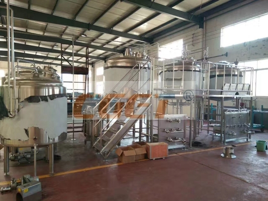 Birra industriale del carro armato dell'acciaio inossidabile del fermentatore di 20 barilotti che fa attrezzatura