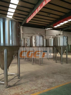 Birra industriale del carro armato dell'acciaio inossidabile del fermentatore di 20 barilotti che fa attrezzatura