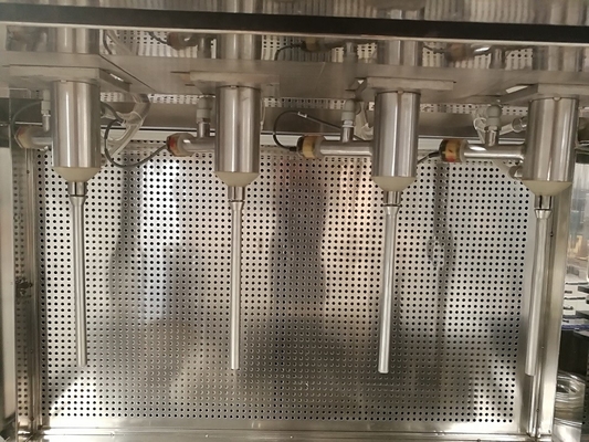 2 in 1 linea di produzione dell'imballaggio tappatrice asettica dell'imbottigliamento del barilotto della latta di 5L