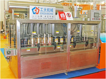 2 in 1 linea di produzione dell'imballaggio tappatrice asettica dell'imbottigliamento del barilotto della latta di 5L