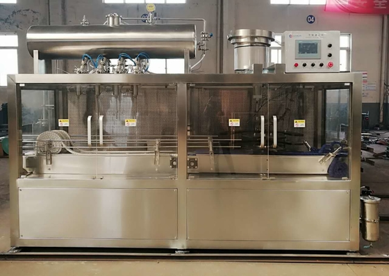 2 in 1 linea di produzione dell'imballaggio tappatrice asettica dell'imbottigliamento del barilotto della latta di 5L