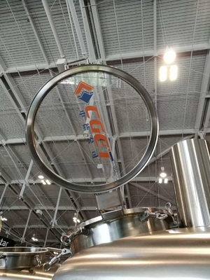 birra del mestiere della fabbrica di birra 10Bbl che fa il fuoco diretto dell'attrezzatura che riscalda acciaio inossidabile