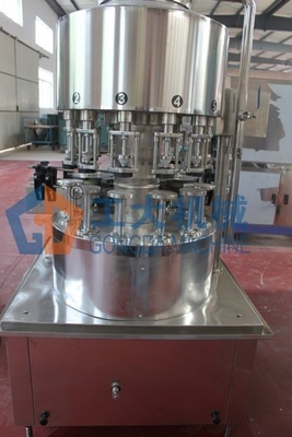 L'imbottigliatrice di vetro di Vinager dell'uva 3 elettrici sincronizza 2000Bph 380V 50Hz
