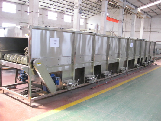 Pastorizzatore del tunnel della birra automatizzato fabbrica di birra dell'imbottigliatrice del mestiere una garanzia di 1 anno