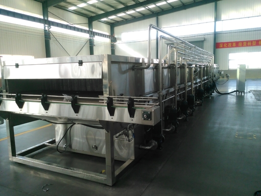 Pastorizzatore del tunnel della birra automatizzato fabbrica di birra dell'imbottigliatrice del mestiere una garanzia di 1 anno