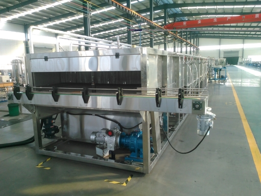 Pastorizzatore del tunnel della birra automatizzato fabbrica di birra dell'imbottigliatrice del mestiere una garanzia di 1 anno