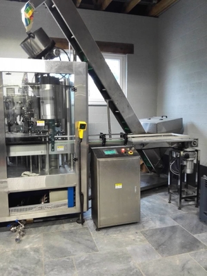 3 elettrici in 1 capsulatrice di vetro del riempitore della rondella della birra dell'imbottigliatrice