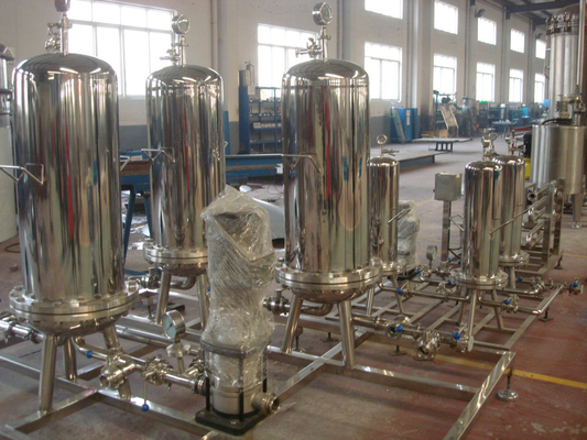 3 chilowatt della birra di filtrazione su membrana del sistema del tipo macchina della candela del filtrante della diatomite