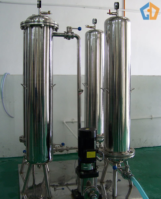 3 chilowatt della birra di filtrazione su membrana del sistema del tipo macchina della candela del filtrante della diatomite