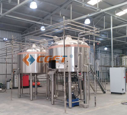 larga scala 3000L che fa attrezzatura 304 pompe sanitarie