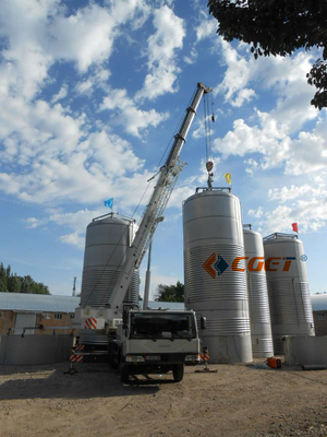 Fermentatore conico CGET100 000L della birra del tino di fermentazione rivestito verticale