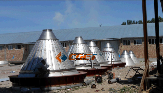 Fermentatore conico CGET100 000L della birra del tino di fermentazione rivestito verticale